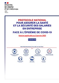 Le protocole national épidémie Covid 03012022